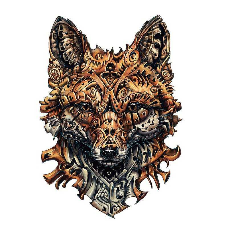 Full back tattoo with large pattern, photo, water transfer printing, waterproof sticker, Japanese ukiyoe Prajnaparamita sticker