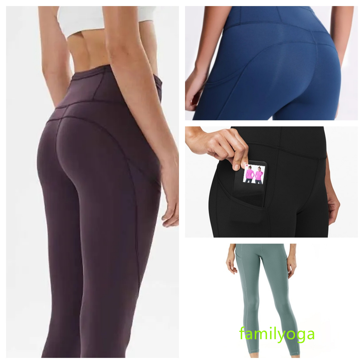 Women yoga Align leggings no awkward high waist yoga pants straight Ninth pant Yoga pants fitness run gym wear Elastic Fitness Lady outdoor sports