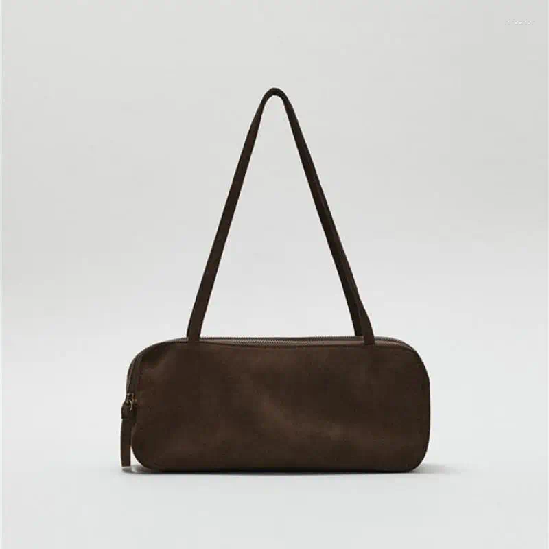 Evening Bags Autumn And Winter Fashion Suede Single Shoulder Women's Bag Retro Casual Simple Versatile Handbag For Womne