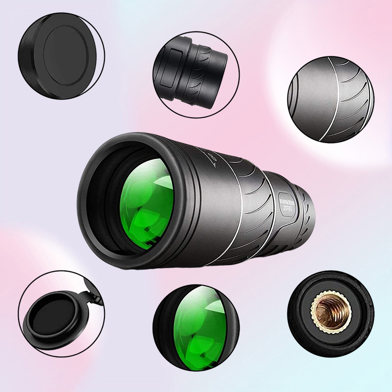 Telescopes 40X60 HD Powerful 9500M Optics BAK4 Night Vision Monocular Portable High Power For Hunting Bird Watching 221114