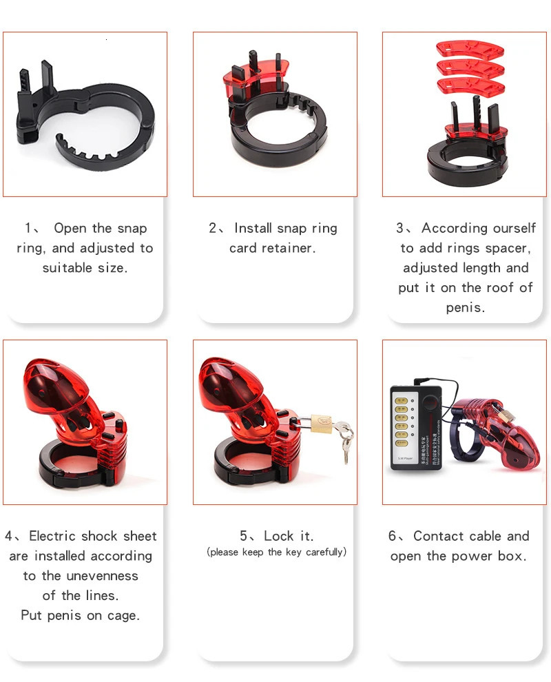 SM Electric Shock Chastity CB6000 Cock Cage Penis Lock Sleeve Scrotum Bound Delay Ring Electro Stimulate Man Sex Toy Accessories 240102