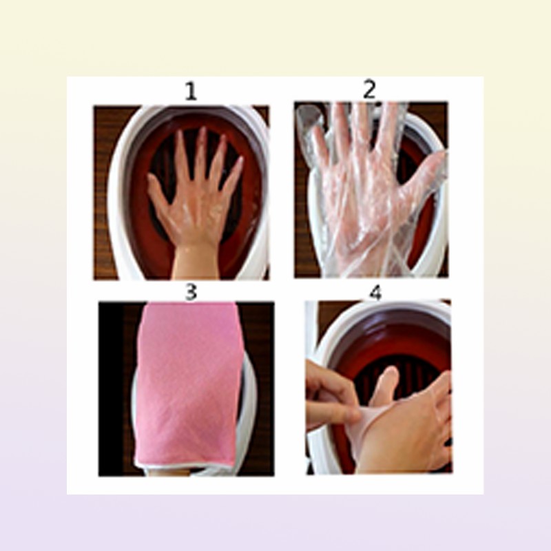 Wax Heaters Hands and Feet Mask Warmer Paraffin Wax Bath Heater Machine Moisturizing Hydrating Kit Hand Waxing Spa Smooth and Soft