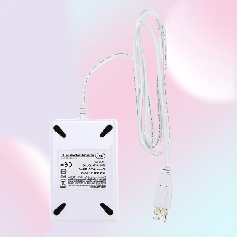 Access Control Card Reader ACR122U NFC RFID Reader USB Smart Card Writer SDK Copy Clone Software Copier Duplicator Writable S50 13