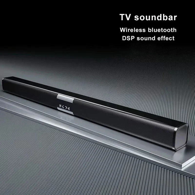 Multi-function TV Soundbar Speaker Home Wireless Bluetooth Echo Wall Surround Stereo Shocking Subwoofer Audio Center Sound Bar 240102