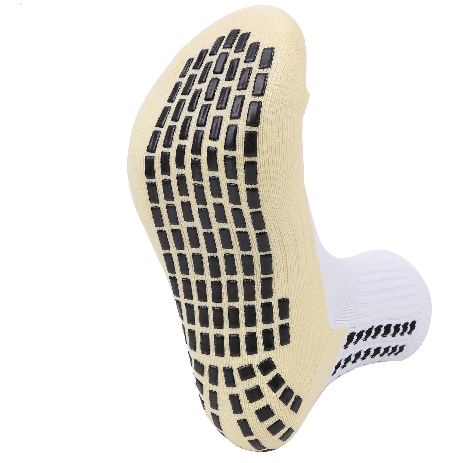 12Pair Football Socks Mens Womens Sports Nonslip Silicone Bottom Soccer Rugby Tennis Volleyball Badminton 240102