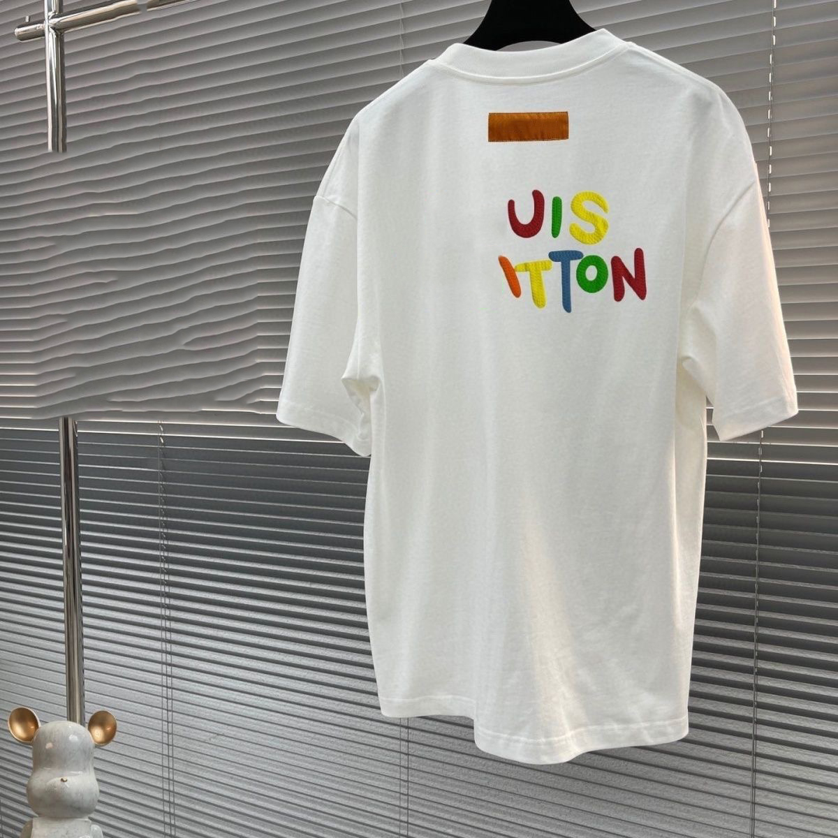 Men's Designers Summer T Shirt Top Round Neck Embroidery Colored Letters Polo Pullover Sweatshirts Women High Fashion Tees Casual Man Spring Short Sleeve