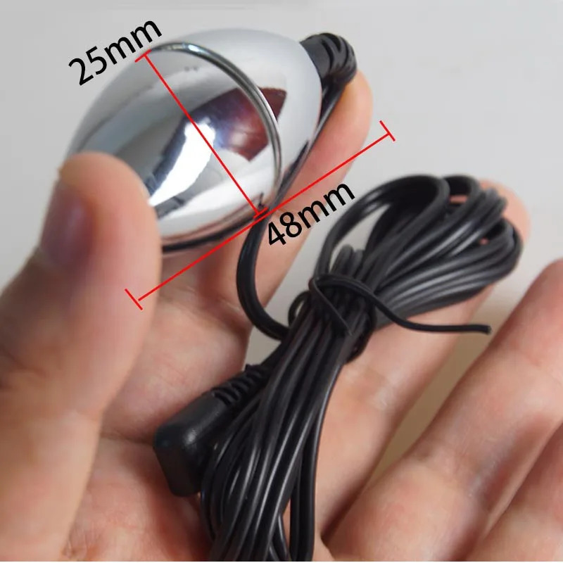 E stim Estim BDSM ToysElectro Shock Anal Butt PlugElectric Sex Penis Ring PlugElectrostimulation ElectrostimulatorEstim Egg 240102