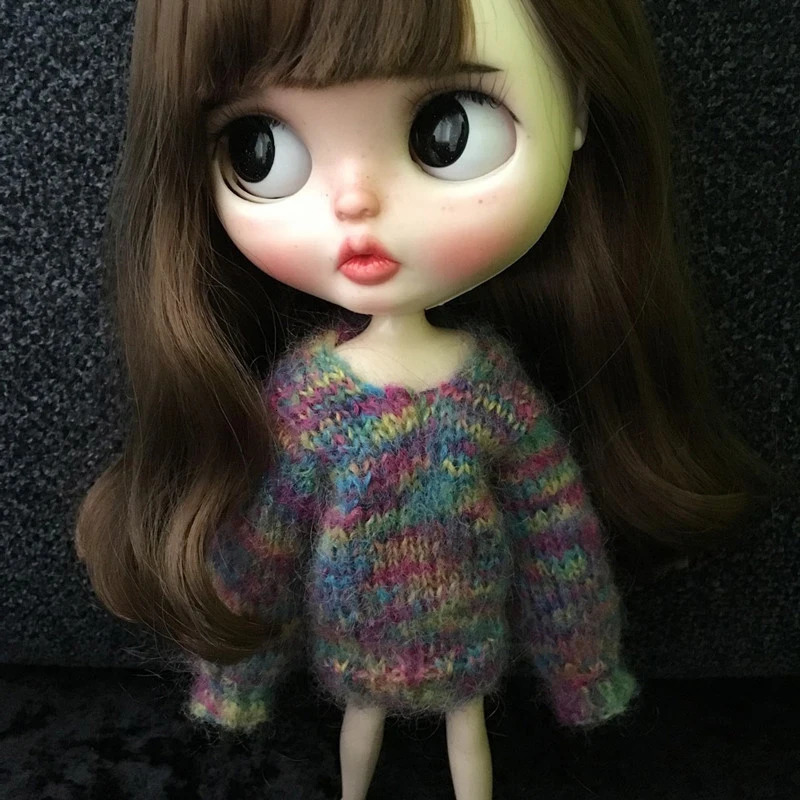 Arrival Clothes Fashion Sweater T Shirt for Doll 30 cm 16 Bjd Dolls Azone ICY Licca 231229