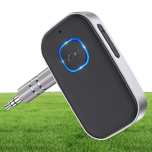 2025 new J22 Receiver AUX Wireless Bluetooth 5.0 Car Portable o Adapter 3.5mm with Microphone7872541 Free shipping