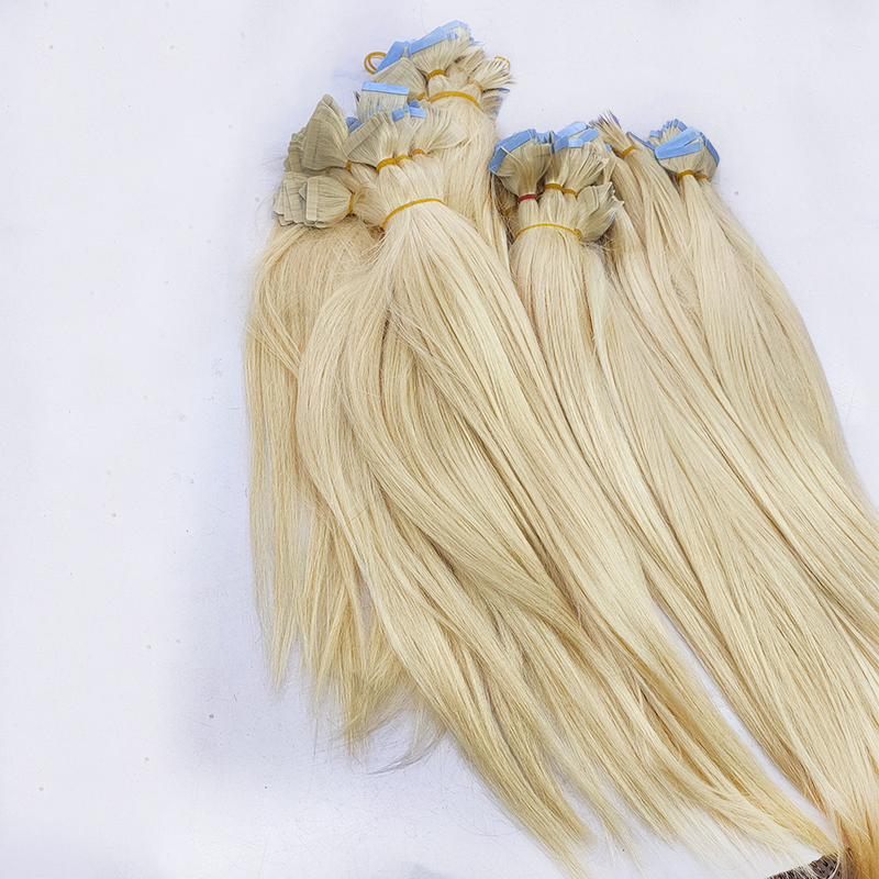 New arrival super quality tape in human hair extensions skin weft tape on hair 150g brazilian hair double sides adhesive price free