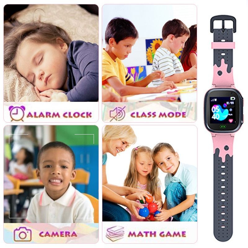 Kids Smart Watch For Children SOS Waterproof Smartwatch Clock SIM Card Location Tracker Child Watch Hot