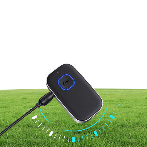 2025 new J22 Receiver AUX Wireless Bluetooth 5.0 Car Portable o Adapter 3.5mm with Microphone7872541 Free shipping