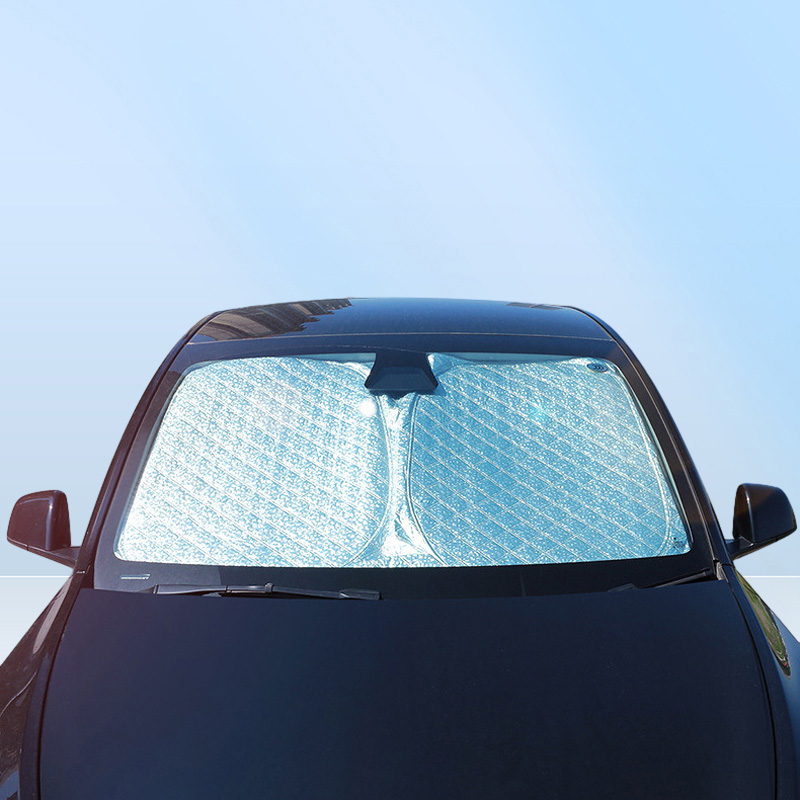 Car Front Windshield SunShades For Tesla Model 3 X Y S Accessories Block AntiUV Shading Sun Shade Visor Cover Protection