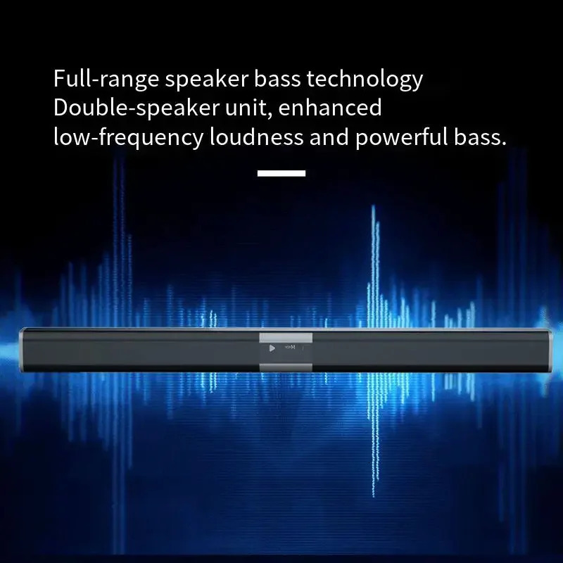 Multi-function TV Soundbar Speaker Home Wireless Bluetooth Echo Wall Surround Stereo Shocking Subwoofer Audio Center Sound Bar 240102