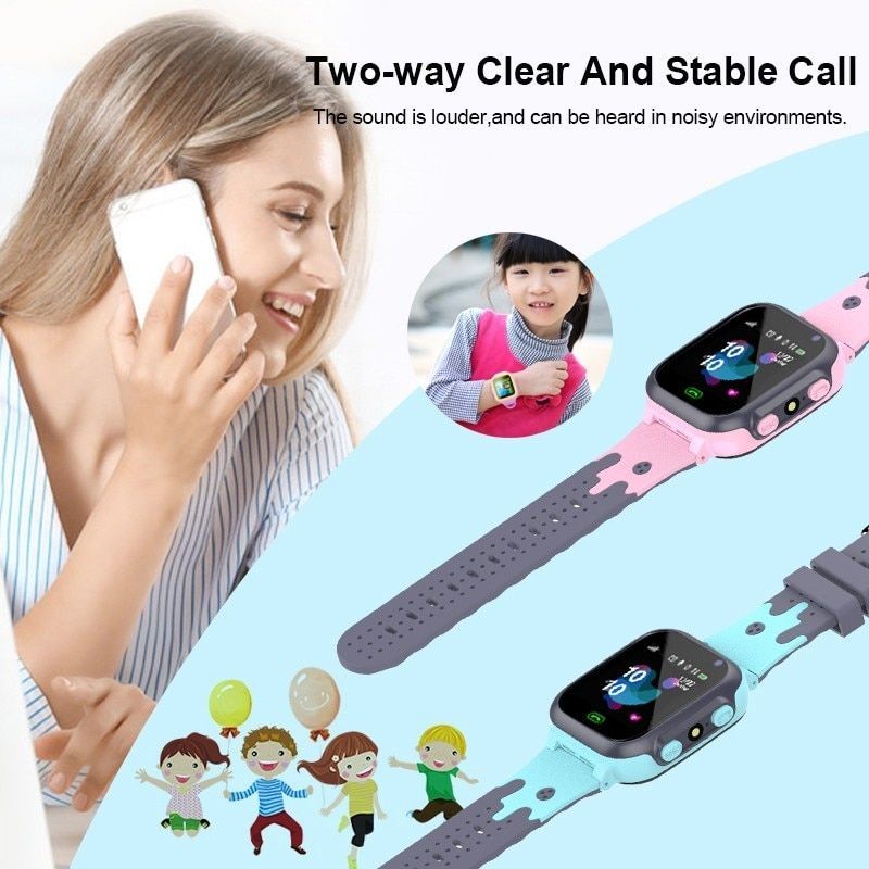 Kids Smart Watch GPS Tracker SOS Monitor Position Phone GPS Baby Watch IOS Android Children Watch