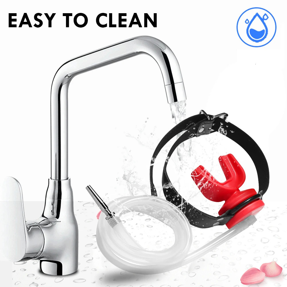 Piss Urinal Flow into Mouth Gag Urethral Catheter Bondage Fetish Harness Slave BDSM Adult Games Sex Toys for Men Gay Shop 240102