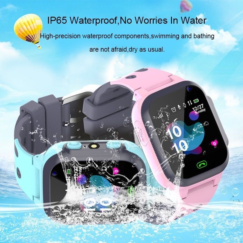 Kids Smart Watch For Children SOS Waterproof Smartwatch Clock SIM Card Location Tracker Child Watch Hot