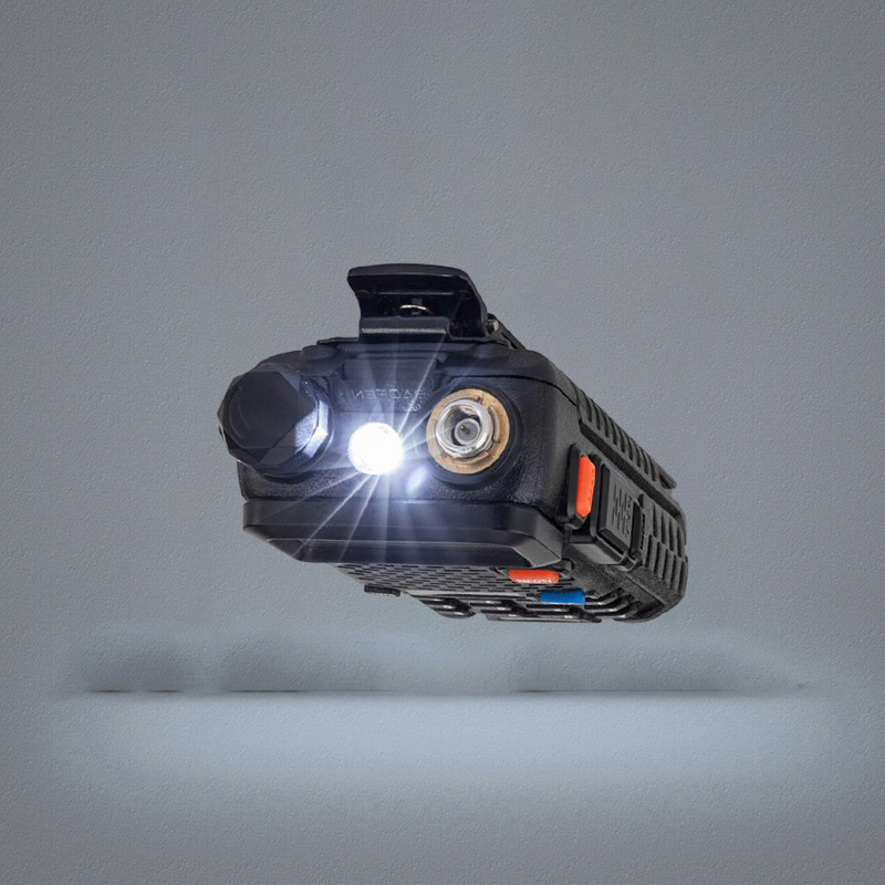 BAOFENG Walkie Talkie 15quot LCD 5W 136174MHz 400520MHz Dual Band with 1LED Flashlight Blacka52