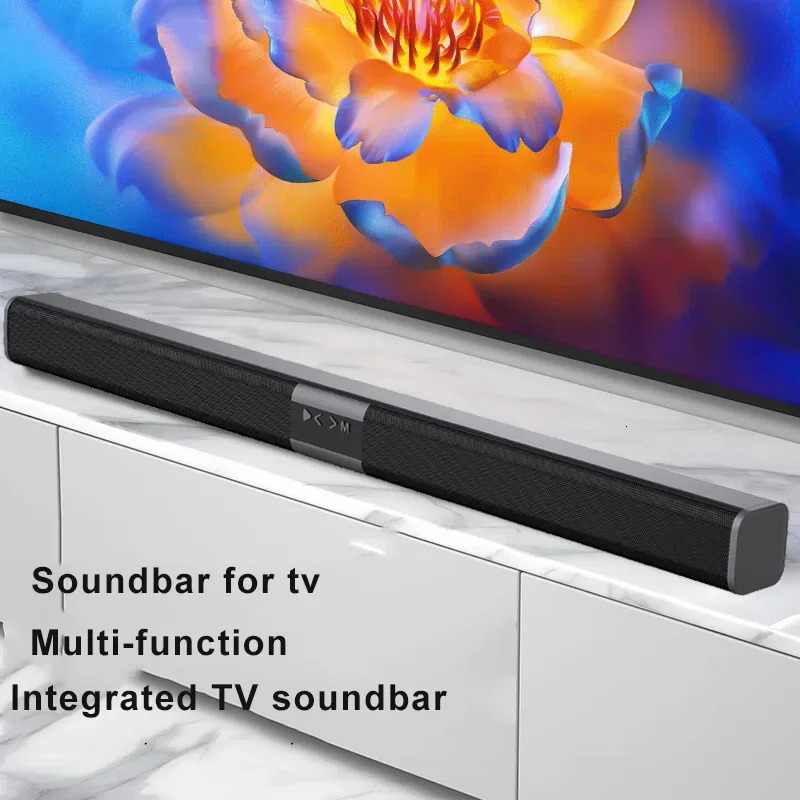 Multi-function TV Soundbar Speaker Home Wireless Bluetooth Echo Wall Surround Stereo Shocking Subwoofer Audio Center Sound Bar 240102