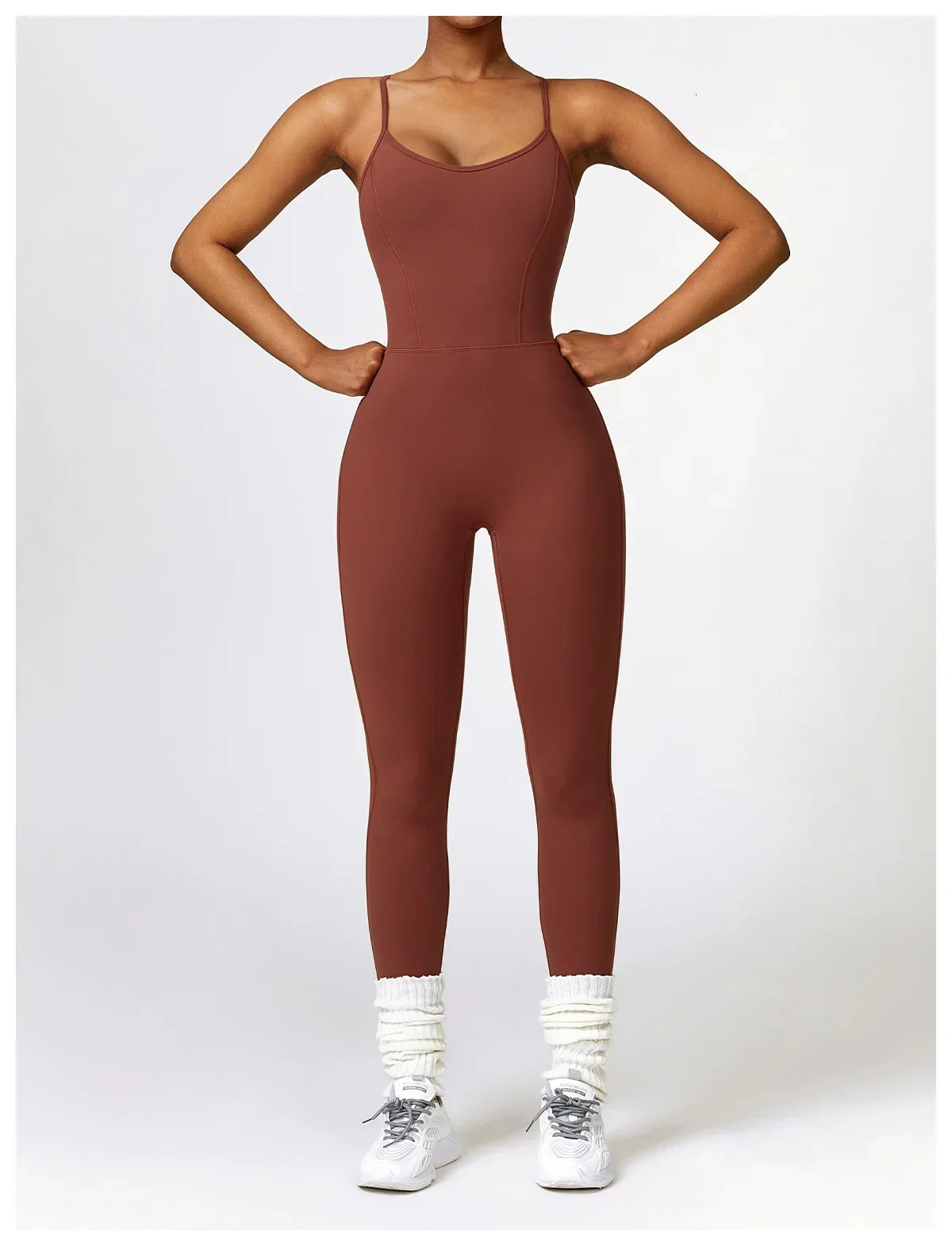 Long Sleeve Slash Neck Skinny Solid Stretchy Bodycon Sexy Jumpsuits Autumn Winter Women Fashion Streetwear Outfits Romp 231229