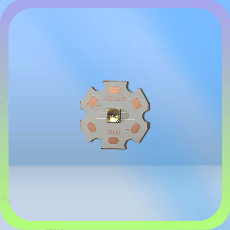 Modules LLED 5V 100ma UVC 250NM 254NM 256NM With 30angle Lens Copper PCB 16MM For Eg In Glasses Or Optical Components