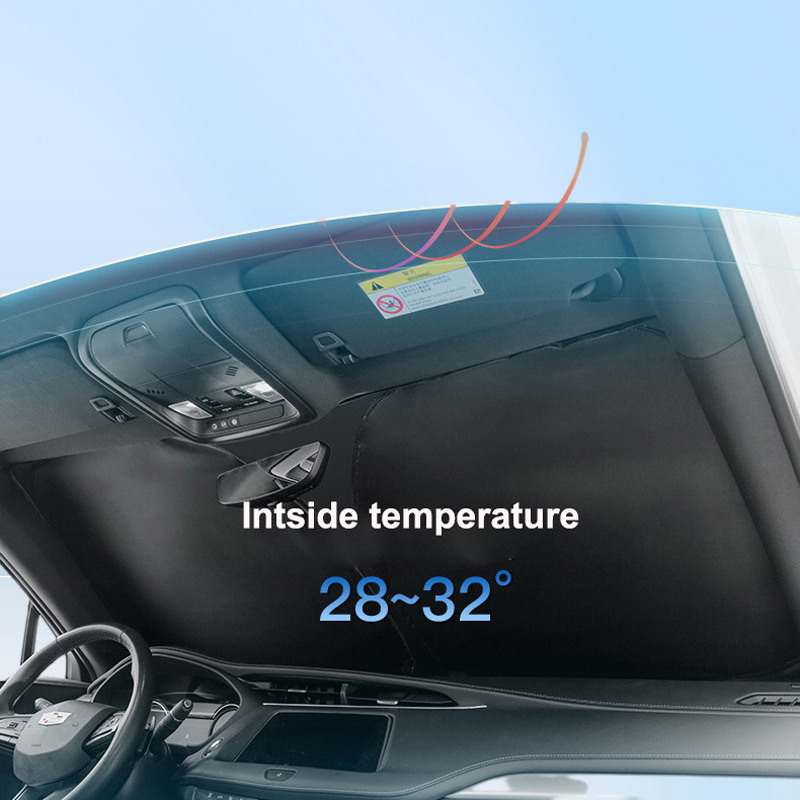 Car Front Windshield SunShades For Tesla Model 3 X Y S Accessories Block AntiUV Shading Sun Shade Visor Cover Protection
