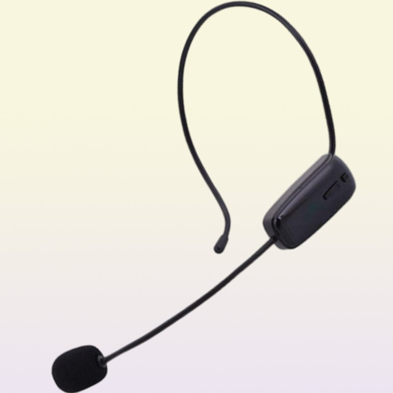 Microphones 2 In 1 Handheld UHF Wireless Microphone Professional HeadWear Mic Volume For Speech Teaching