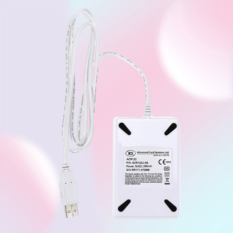 Access Control Card Reader ACR122U NFC RFID Reader USB Smart Card Writer SDK Copy Clone Software Copier Duplicator Writable S50 13