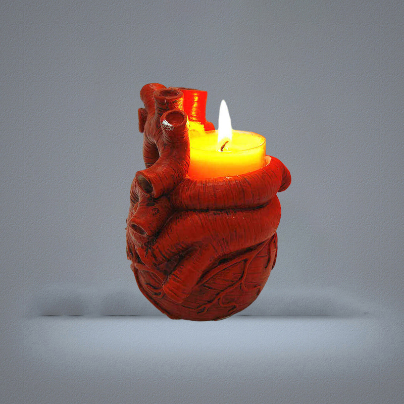 Heart flower pot silicone mold handmade diy production plaster mold resin chocolate candle food grade baking mold 2201174794117