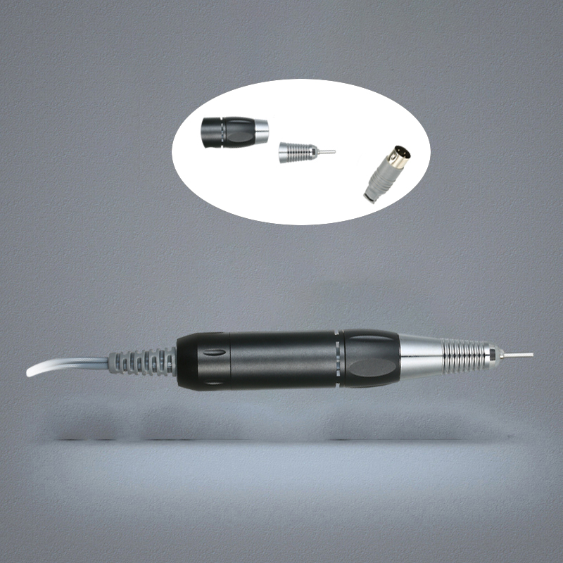 Electric Nail Art Drill Pen Professional Handle File Polish Grind Machine Handpiece Manicure Pedicure Tool 25