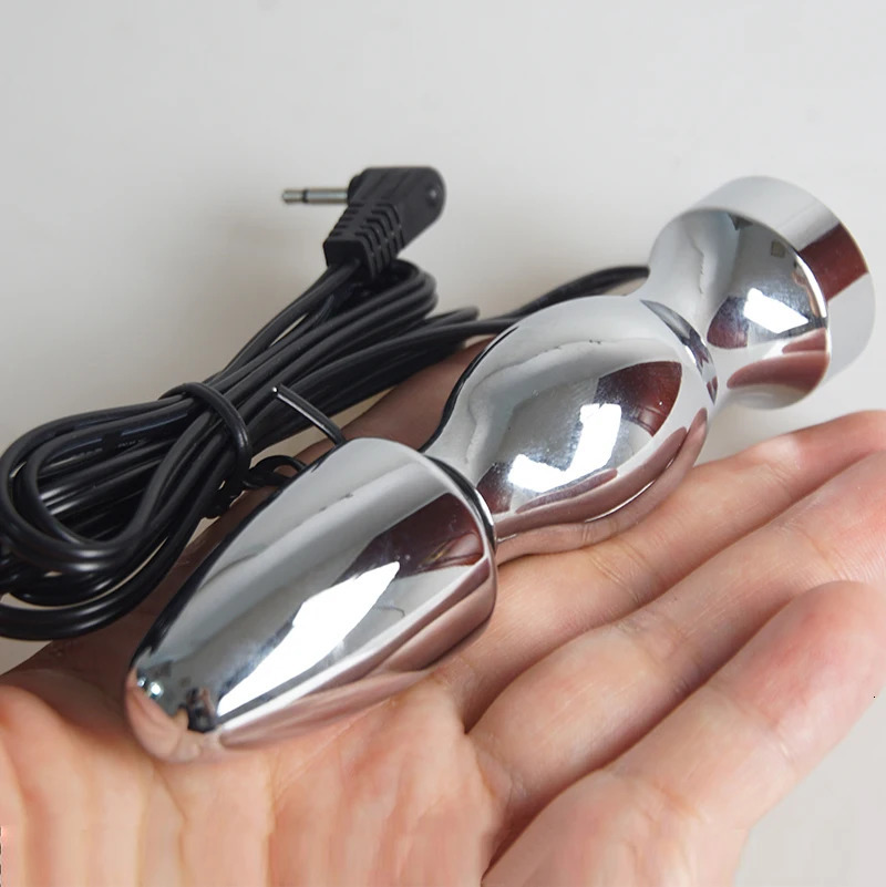 E stim Estim BDSM ToysElectro Shock Anal Butt PlugElectric Sex Penis Ring PlugElectrostimulation ElectrostimulatorEstim Egg 240102