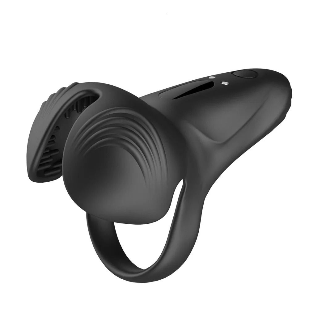 3 in 1 Vibrator Penis Perineum Sex Toys for Men Silicone Cock Rings Testicle Trainer Scrotum Stimulator Massager Cockring 240102