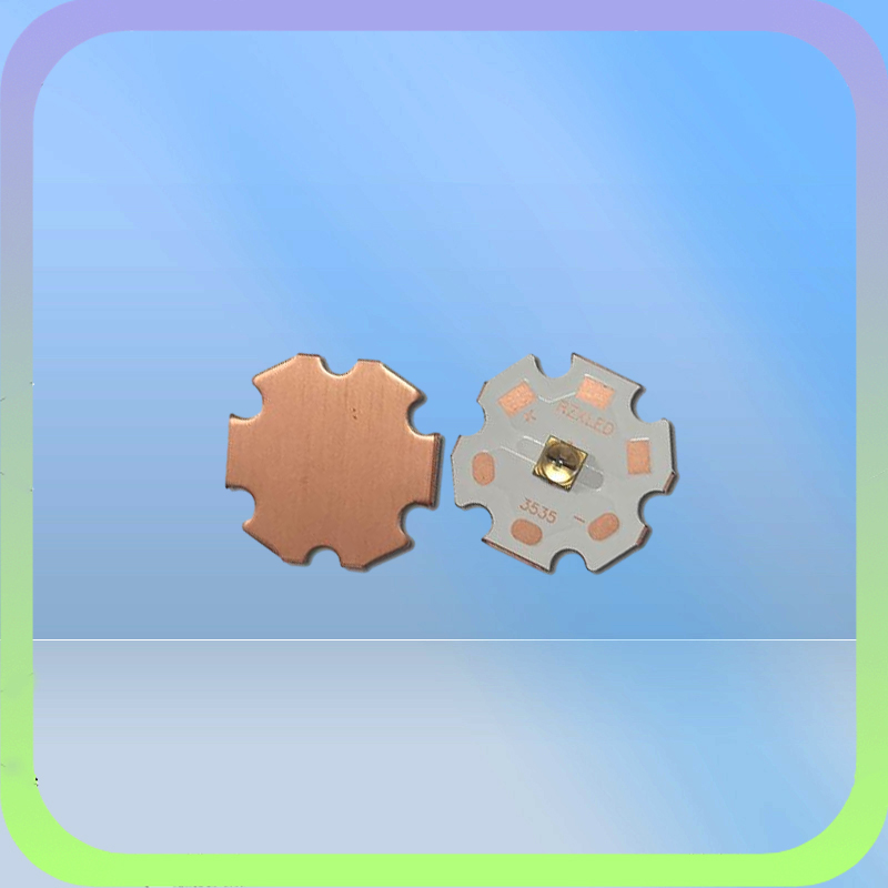 Modules LLED 5V 100ma UVC 250NM 254NM 256NM With 30angle Lens Copper PCB 16MM For Eg In Glasses Or Optical Components