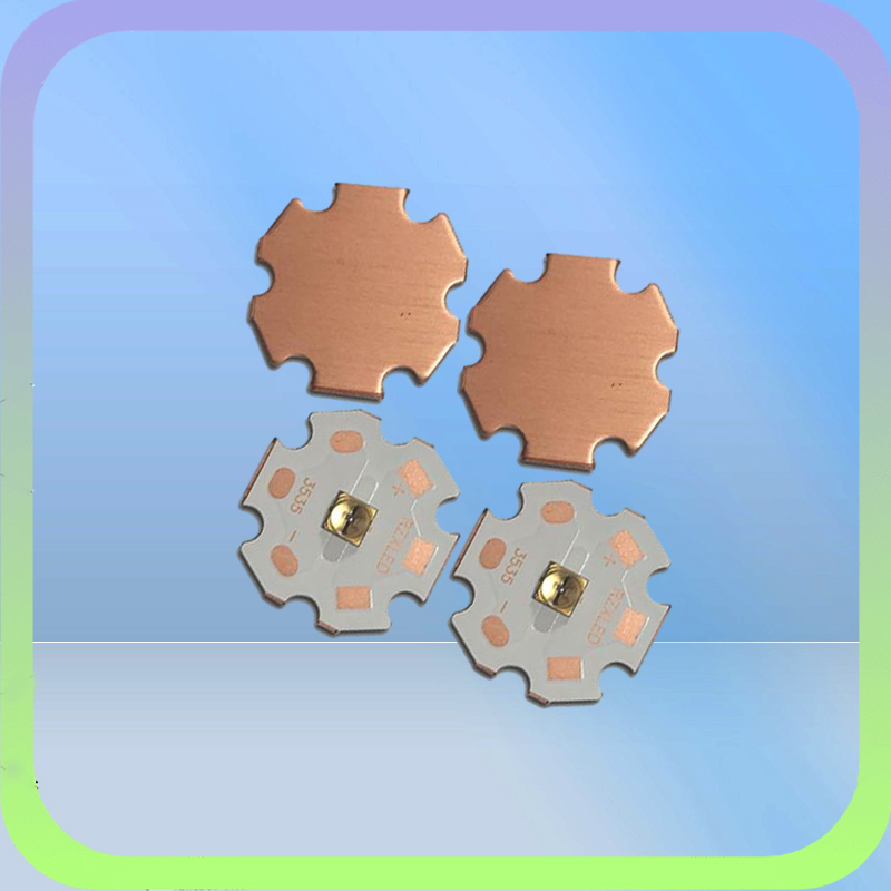 Modules LLED 5V 100ma UVC 250NM 254NM 256NM With 30angle Lens Copper PCB 16MM For Eg In Glasses Or Optical Components