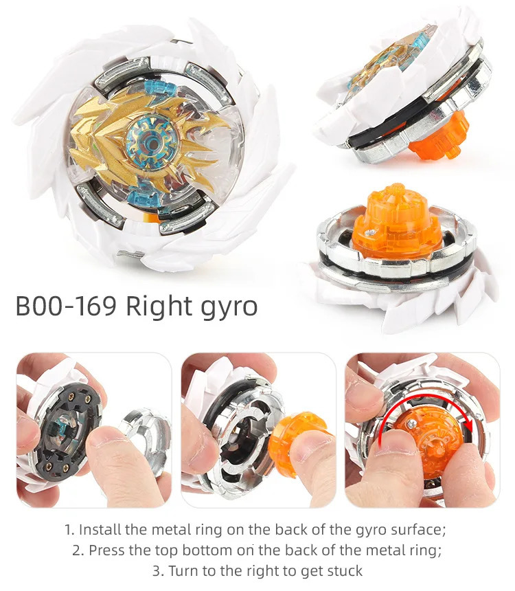 Burst Surge GT Metal Fusion Toy Gyro ers Toupie Tops Fafnir Spinning Bey Blades Toys 240102