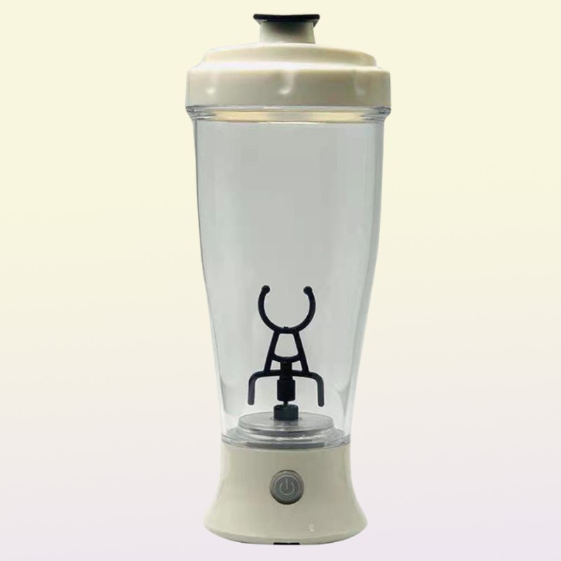 Water Bottles Electric Protein Shaker Mixing Cup Automatic Self Stirring Bottle Mixer Onebutton Switch Drinkware for Fitness 22103992424