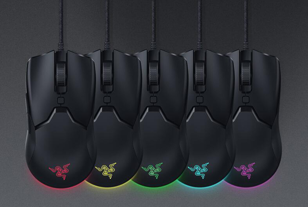 Razer Viper Mini Gaming Mouse 61G Tralightweight USB Wired Design Chroma RGB Light 8500 Dpi Optail Sensor Mice