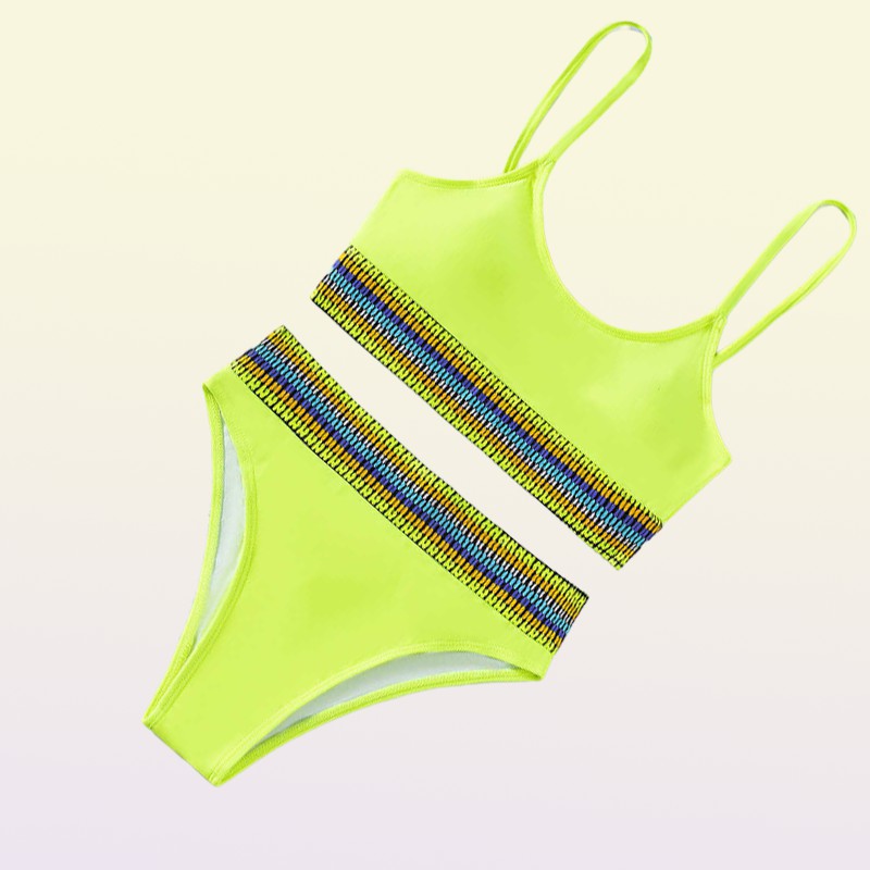 High Waist Bikinis Swimsuits Women Push Up Swimwear Print Bathing Suit Biquini Brazilian Bikini Summer New Beachwear