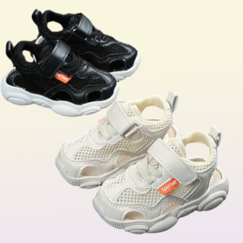 Children039s Summer Boys Leather Sandals Baby Flat Children Beach Shoes Kids Sports Soft Nonslip Casual Toddler Sandals X0719