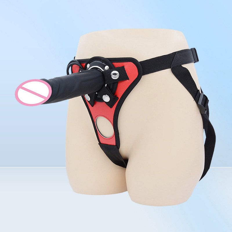 Costumes Sexy Strap On Realistic Dildo Panties For Men Woman Strapon Harness Belt Adult Games Sex Toys For Lesbian Women Couples A9525099 on