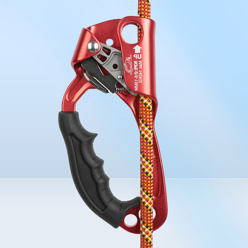 Climbing Harnesses Outdoor Rock Climbing SRT Professional Hand Ascender Device Mountaineer Handle Ascender Left Hand Right Hand Cl