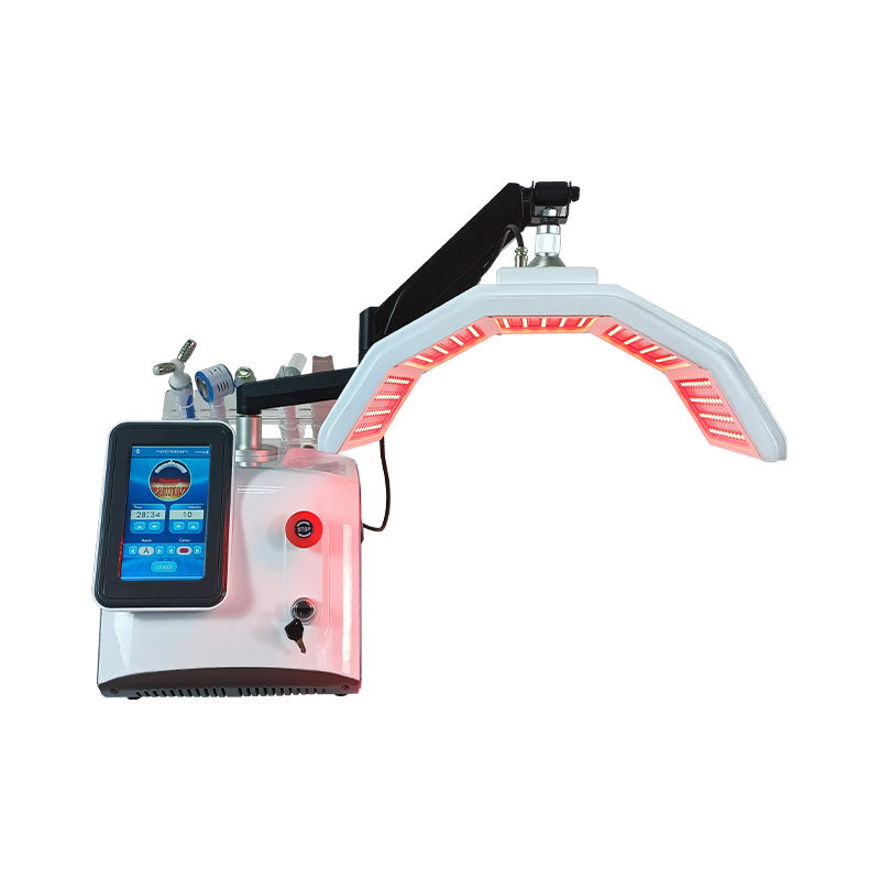 Desktop Multifunctional Bio Light PDT + 5 Handles for Skin Revitalization Collagen Rebuild Whitening Acne Blackhead Removal Face Contour Device