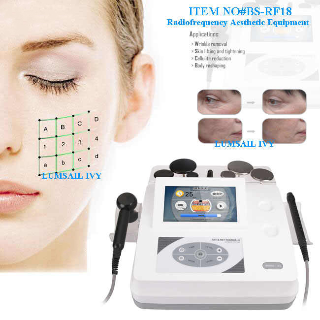 Strong Power Electric 448K Ret Cet RF Back Pain Relieve Skin Tightening Body Slimming Machine for Clinic Indiba 448k Monopolar RF