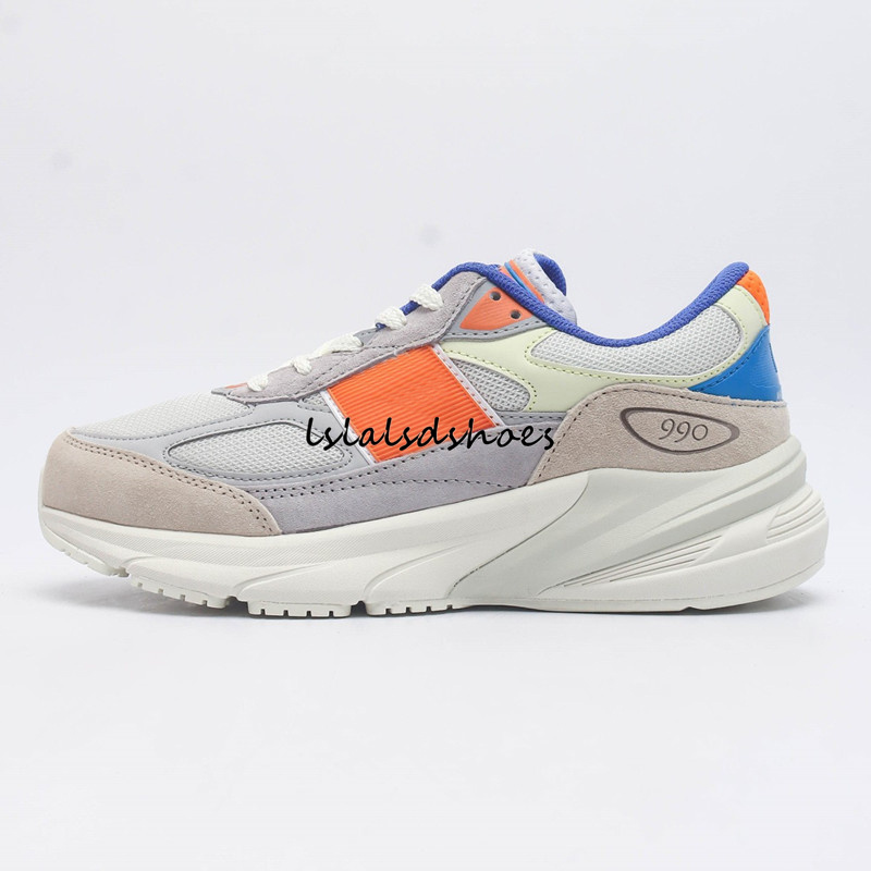 Running Shoes Action Bronson 990v6 Lapis Lazuli Baklava Men Women Sports Low Sneakers 36-45