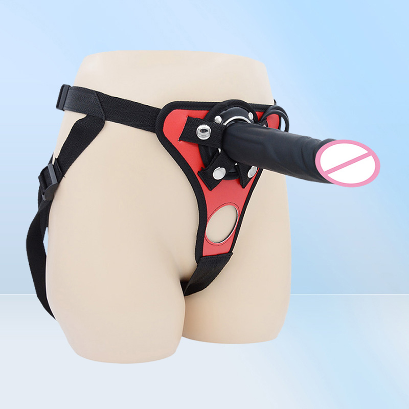 Costumes Sexy Strap On Realistic Dildo Panties For Men Woman Strapon Harness Belt Adult Games Sex Toys For Lesbian Women Couples A9525099 on