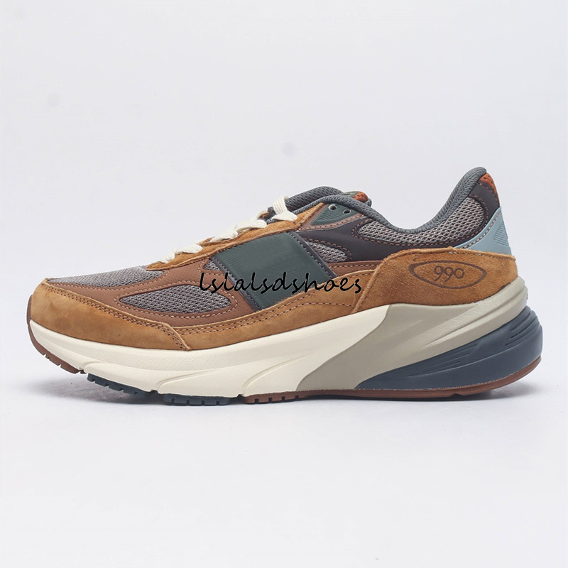 Running Shoes Action Bronson 990v6 Lapis Lazuli Baklava Men Women Sports Low Sneakers 36-45