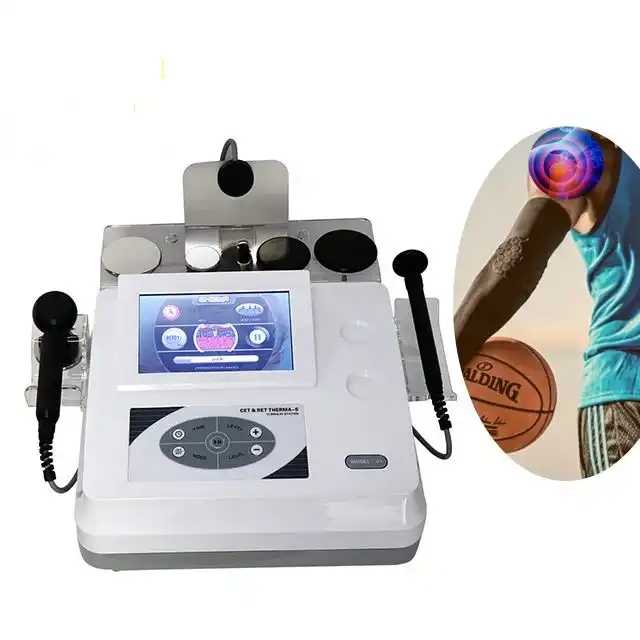 Strong Power Electric 448K Ret Cet RF Back Pain Relieve Skin Tightening Body Slimming Machine for Clinic Indiba 448k Monopolar RF