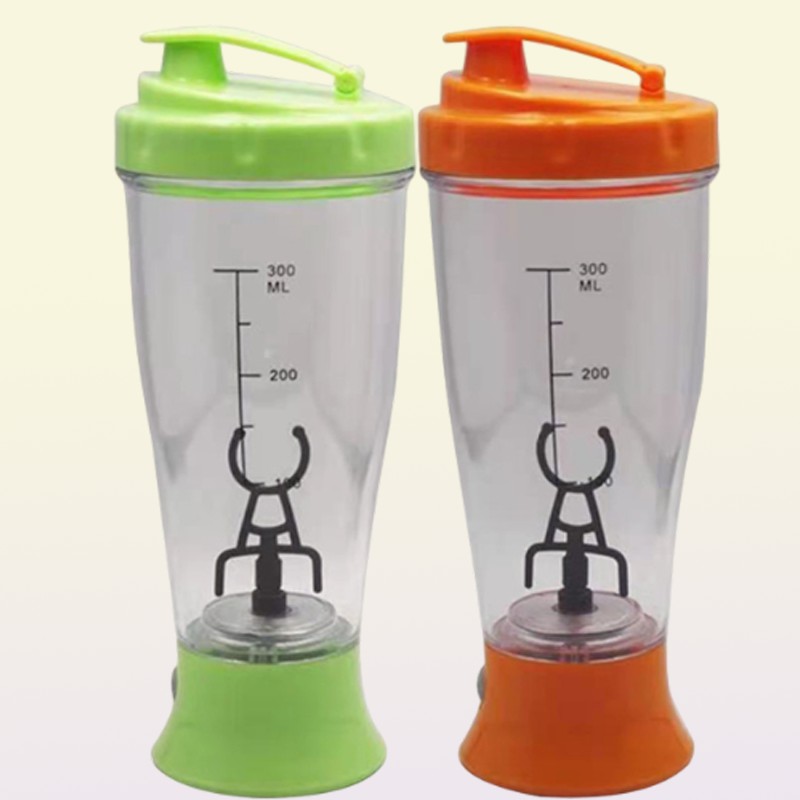 Water Bottles Electric Protein Shaker Mixing Cup Automatic Self Stirring Bottle Mixer Onebutton Switch Drinkware for Fitness 22103992424