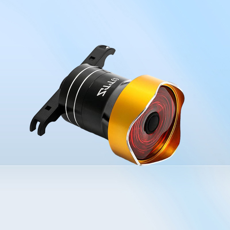 Bike Lights Light Intelligent BicycleTail Lamp Induction USB Charging For Cycling Night Riding Waterproof Accessories