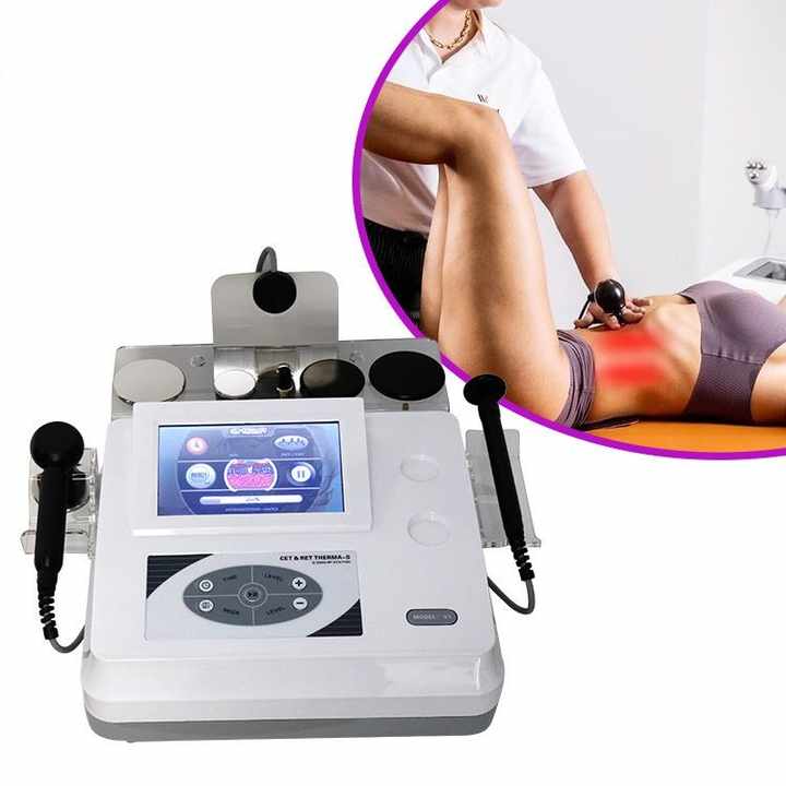 Strong Power Electric 448K Ret Cet RF Back Pain Relieve Skin Tightening Body Slimming Machine for Clinic Indiba 448k Monopolar RF